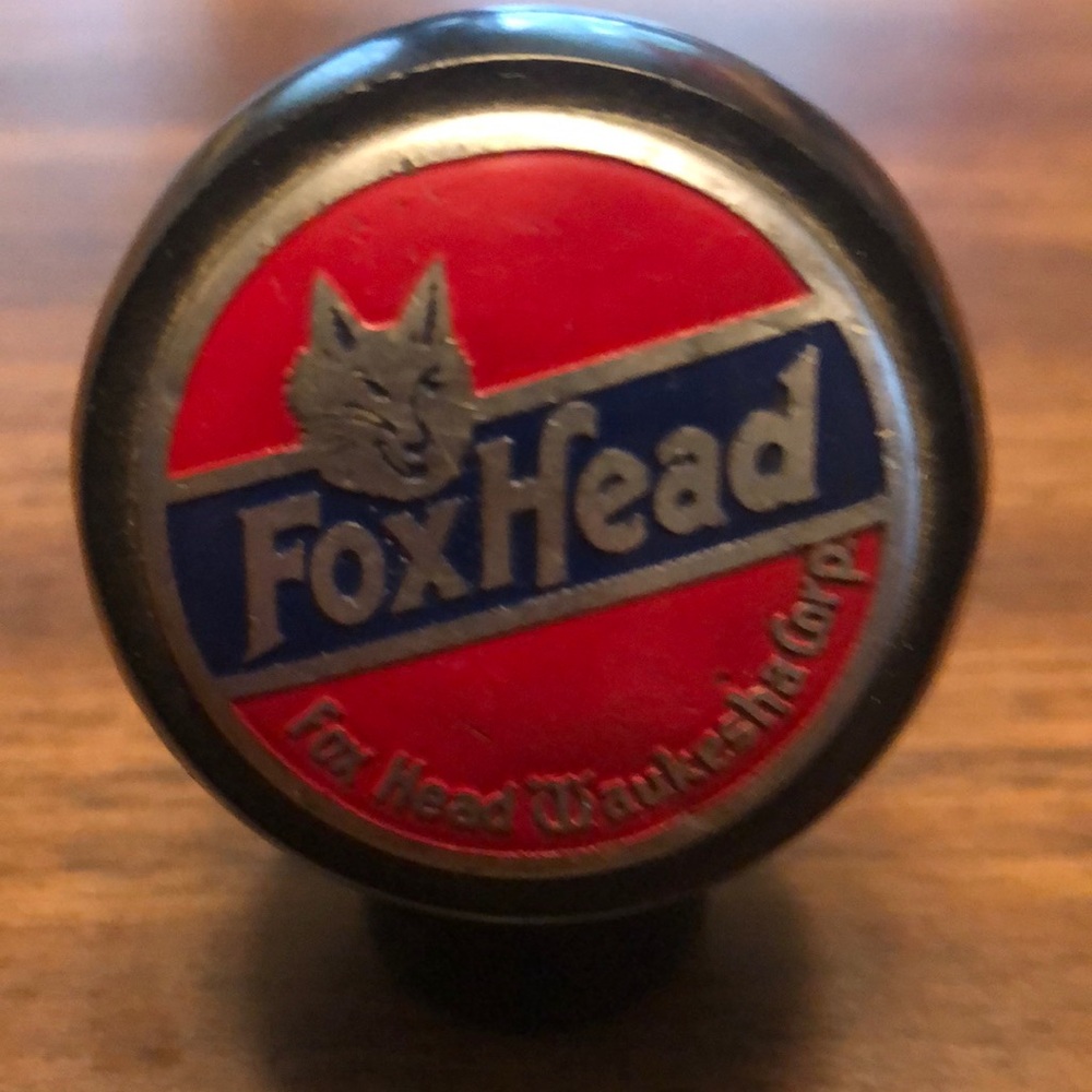 Vintage FoxHead Waukesha Corp Beer Tap